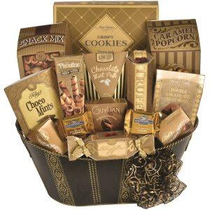 JUST CHOCOLATE GIFT BASKET